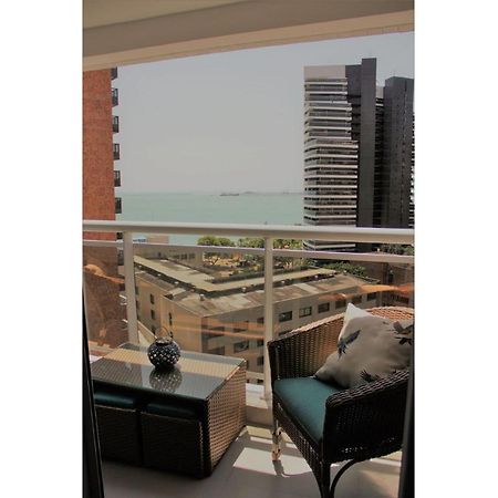 Flat No Mais Novo Edificio Conceito Com Linda Vista Mar !!! Apartment ฟอร์ตาเลซา ภายนอก รูปภาพ