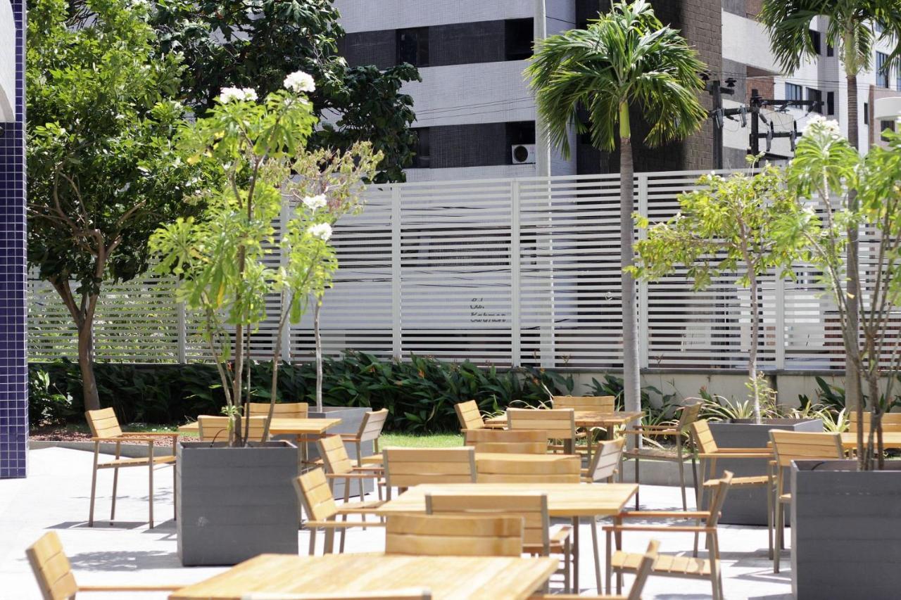 Flat No Mais Novo Edificio Conceito Com Linda Vista Mar !!! Apartment ฟอร์ตาเลซา ภายนอก รูปภาพ