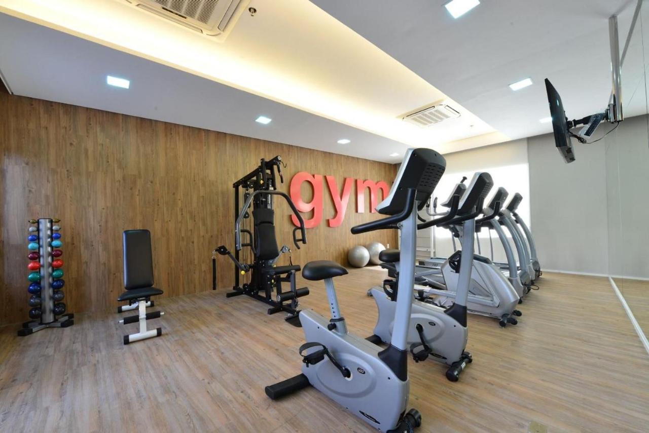 Flat No Mais Novo Edificio Conceito Com Linda Vista Mar !!! Apartment ฟอร์ตาเลซา ภายนอก รูปภาพ