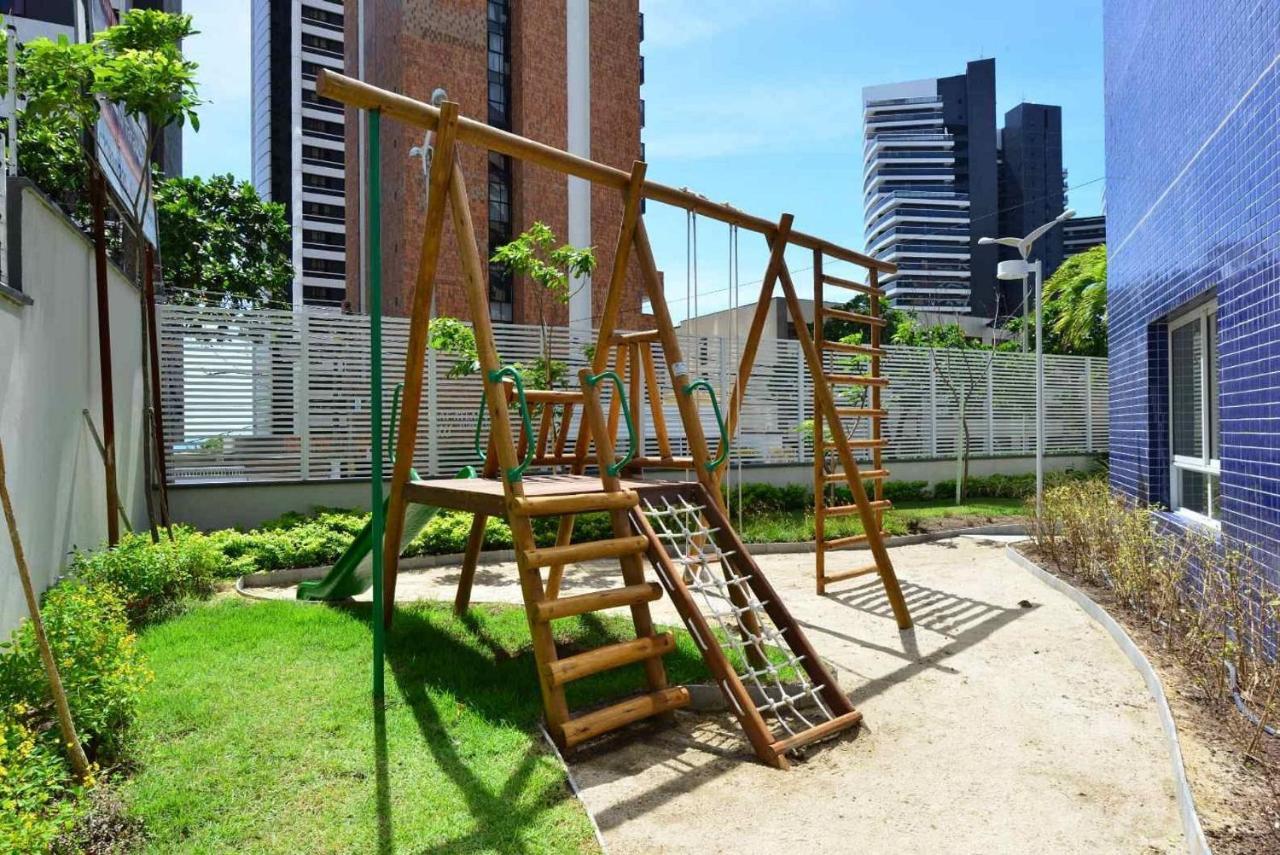 Flat No Mais Novo Edificio Conceito Com Linda Vista Mar !!! Apartment ฟอร์ตาเลซา ภายนอก รูปภาพ