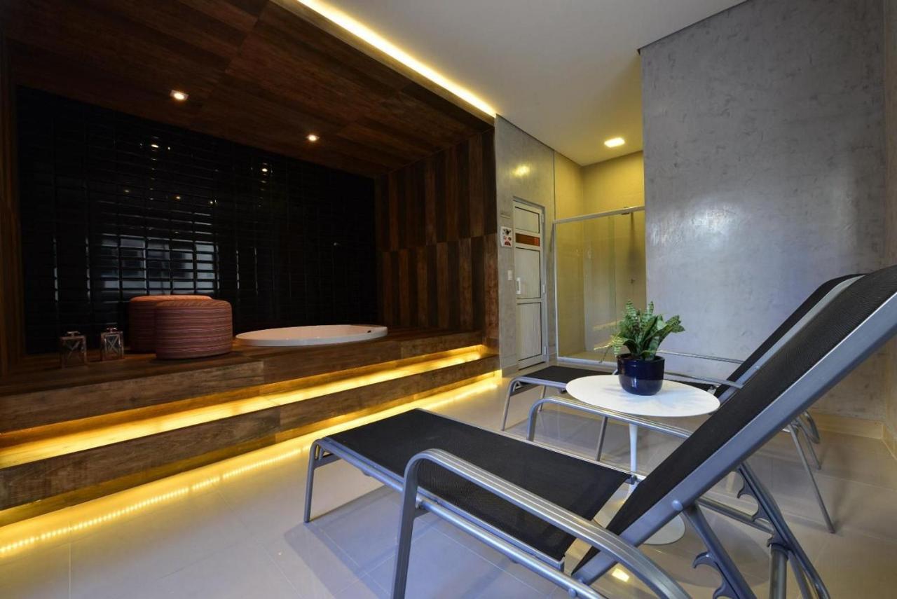 Flat No Mais Novo Edificio Conceito Com Linda Vista Mar !!! Apartment ฟอร์ตาเลซา ภายนอก รูปภาพ
