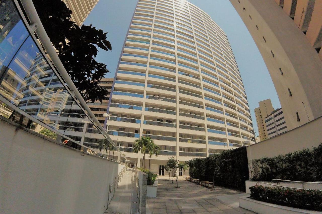 Flat No Mais Novo Edificio Conceito Com Linda Vista Mar !!! Apartment ฟอร์ตาเลซา ภายนอก รูปภาพ