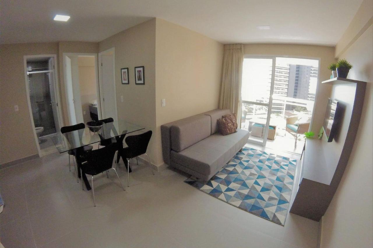 Flat No Mais Novo Edificio Conceito Com Linda Vista Mar !!! Apartment ฟอร์ตาเลซา ภายนอก รูปภาพ