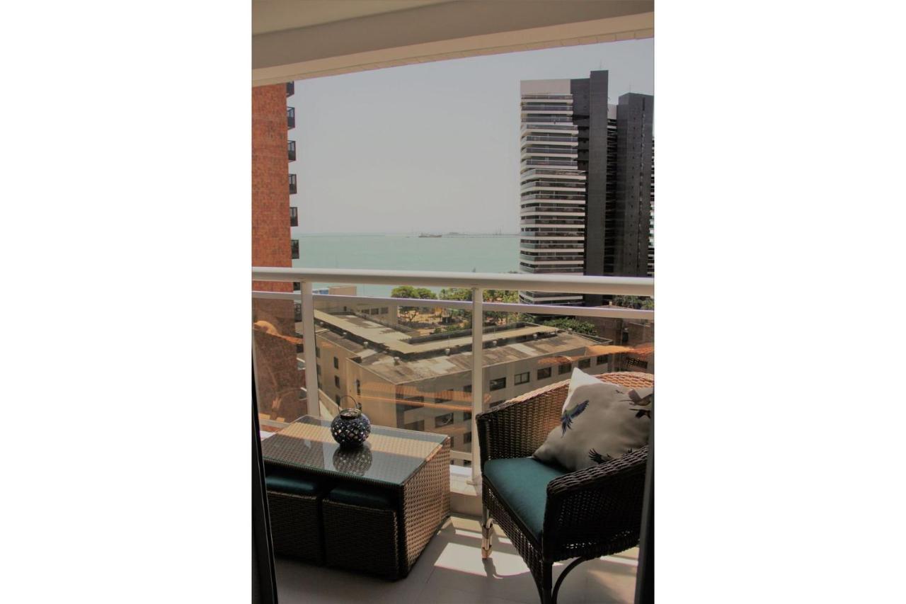 Flat No Mais Novo Edificio Conceito Com Linda Vista Mar !!! Apartment ฟอร์ตาเลซา ภายนอก รูปภาพ