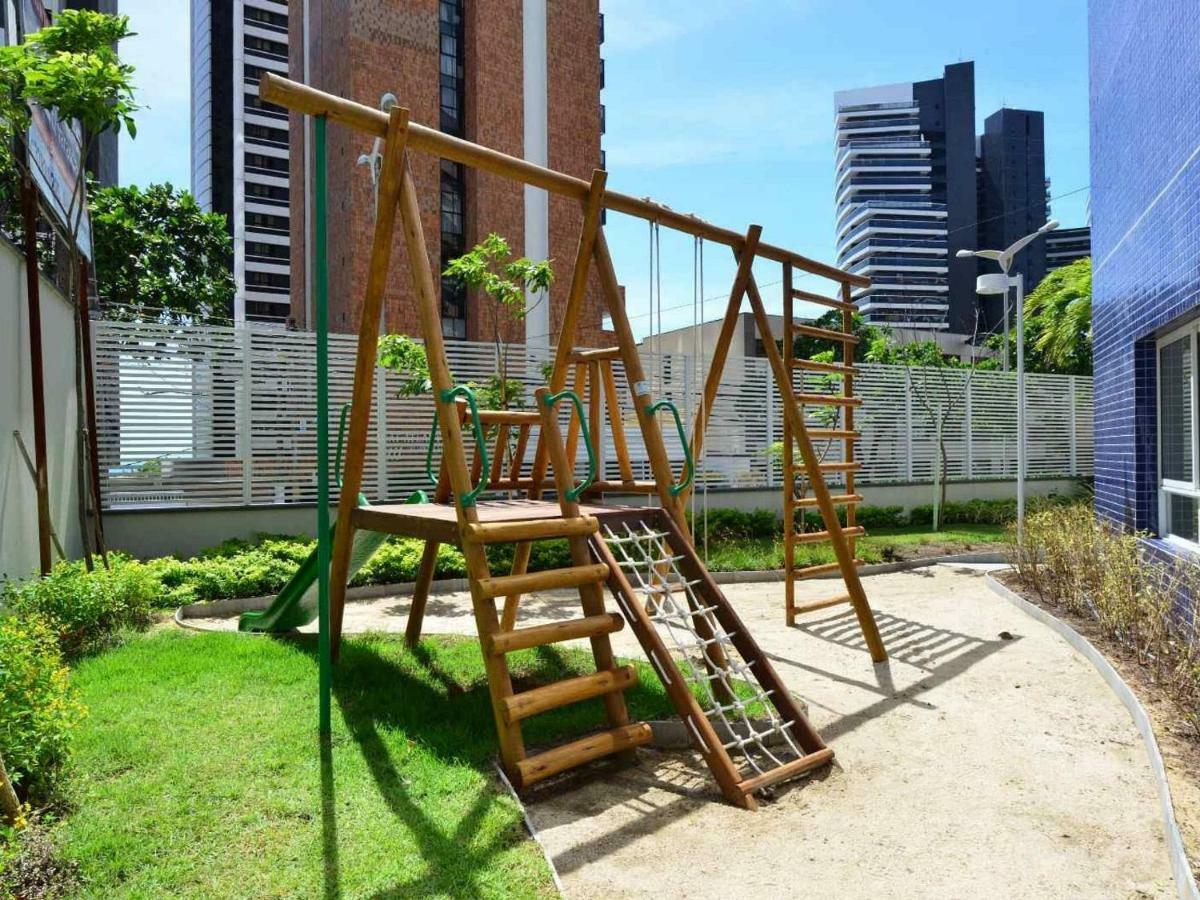 Flat No Mais Novo Edificio Conceito Com Linda Vista Mar !!! Apartment ฟอร์ตาเลซา ภายนอก รูปภาพ